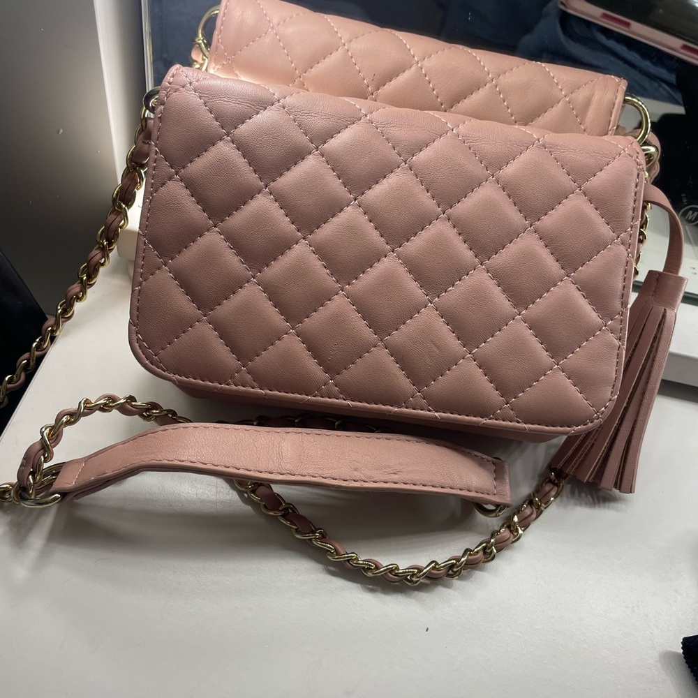 Pink Forever 21 purse